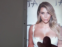 Kim Kardashian Cum Tribute 10