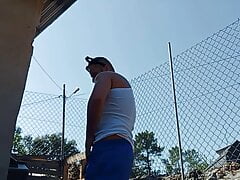 Public masturbation and provocation