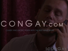 Ebony hottie Drake Magnum shoved his big black cock all the way in my rear