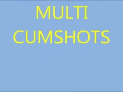 CLOSE UP MULTI CUMSHOTS 2