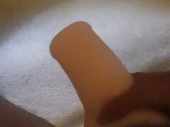 Trying my new pocket pussy!