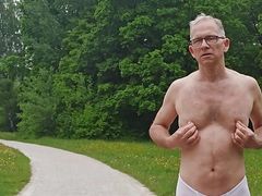 Horny in the park