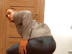 A Young Intern Is Preparing for a Meeting with the Manager