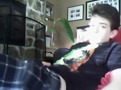 Horny male in crazy amature, cum shots homo sex video