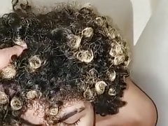 My Thirsty Curly Headed Puppy