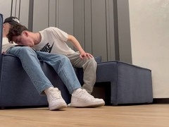 Foot fetish teen chav gets hot action with a gay stud