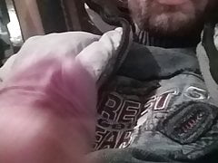 Cock naked athletic man