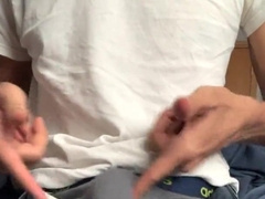 Clad Wood and Precum Have Fun