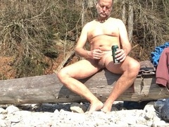 Fun in the sun - a fantastic summer of cumshots in public