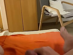 Mit kastrierten Sack