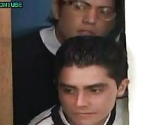 Dorm orgy twink blowjob fuck