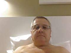 Dad Jacking His Dick
