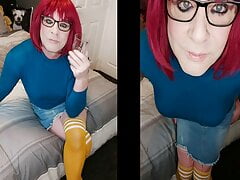 crossdresser juniper beri dildo fuck