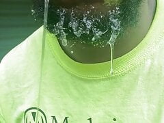 Sloppy Spit Messy Video outside...