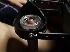 Lots of white sperm bursts out of a big dick! POWERFUL ORGASM!!!