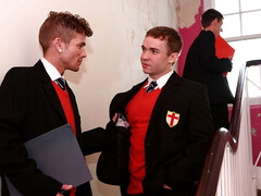 The horny students Gabriel Cross and McKensie Cross