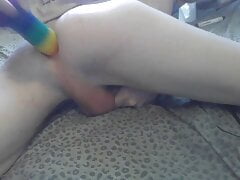 twink stretching his hole