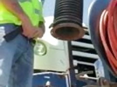 Pissing Worker