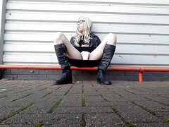 Themidnightminx knicker flashing