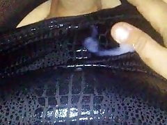 Cumming in new tight dress