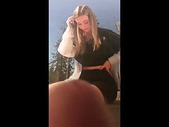 Skater chick cum tribute