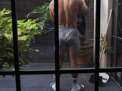 My Married Gardener Tauro was Caught with Hardon While Working on Patio [WorldStudz]