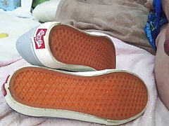 vans shoe cumshot