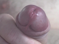 Edging then wanking off to a monstrous climax