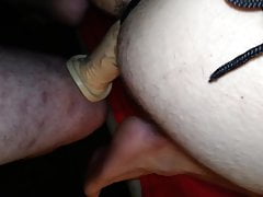 Friend and 10 inch Dildo