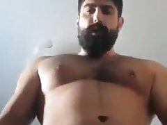 Hot hairy hunk cumshot