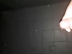 Adult booth huge cum