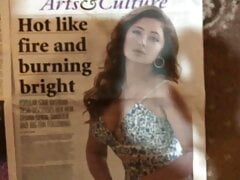 Rashami Desai magazine cumshot