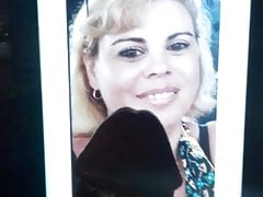 Cumming on bonde mature