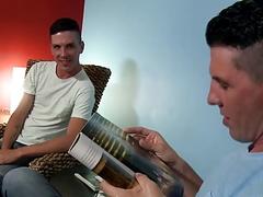 Sperm bank story with a gay twink