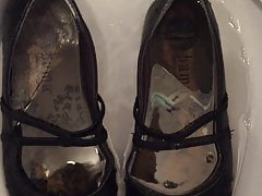 Piss my girlfriend ballerina shoe