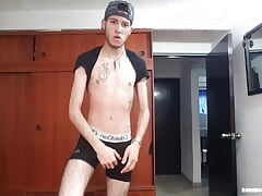 Latin Boy Pervert Boy Beating Off