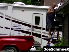 JoeSchmoeXXX.com - Matt stops by to help out around the place in a off the hook way