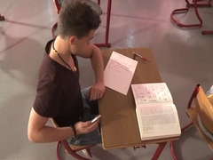 Instructor Finds Out That His Schoolgirls Are fag