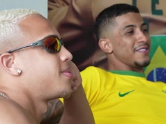 Pal invited me to see the game and finished up tonguing me during the festivity - Part I