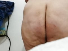 Slow motion ass shake