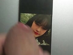 Cumtribute to Korean bitch