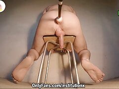Goddess Jas Uses Fucking Machine To Make Sub Tommy Cum Over And Over Again And Milk His Balls Dry