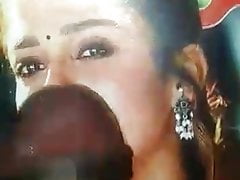 Nayanthara cum tribute by my friend huge cock I took his cum