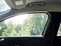 Risky Handjob Public