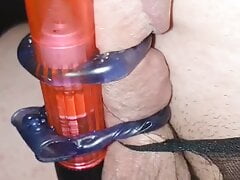 Vibrator on my Cock