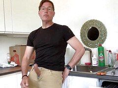 Look at all of my pre-cum so horny home edging, verbal