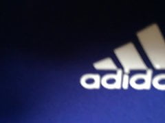 Me in Adidas women's sports swimsuits blue white stripes