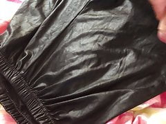Cum on GF Wetlook Leggings Tight
