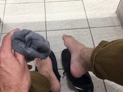 Self Foot Worship: Desperate for someone to adore my feet, I might just have to suck on my own toes