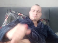 Dark haired, muscled, male guys